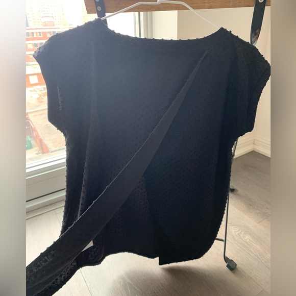 Wilfred Black Flowy Top - Picture 2 of 3